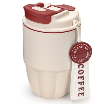 320ML Stainless Steel Travel Coffee Mug – Leak-Proof & Vacuum Insulated