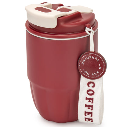 320ML Stainless Steel Travel Coffee Mug – Leak-Proof & Vacuum Insulated